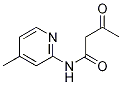 Structure of N-(4-methylpyridin-2-yl)-3-oxobutanamide