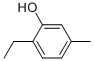 Structure of 6-ethyl-m-cresol
