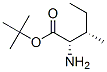 Structure of L-ISOLEUCINE-TERT-BUTYL ESTER DIBENZENE&