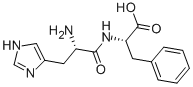L-HISTIDYL-L-PHENYLALANINE结构式