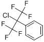 Structure of (1-CHLORO-2,2,2-TRIFLUORO-1-TRIFLUOROMETHYL-ETHYL)-BENZENE