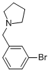 Structure of 1-(3-BROMOBENZYL)PYRROLIDINE