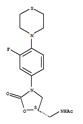 Sutezolid结构式