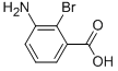 Structure of 3-AMINO-2-BROMO-BENZOIC ACID