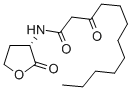 Structure of 3-Oxo-N-[(3S)-tetrahydro-2-oxo-3-furanyl]dodecanamide
