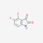 Structure of 4,5-difluoro-1h-indole-2,3-dione