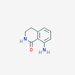 Structure of 8-amino-3,4-dihydro-2h-isoquinolin-1-one