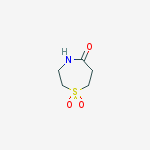 Structure of Tetrahydro-1,4-thiazepan-5-one-1,1-dioxide