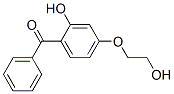 Chemical structure of 2-hydroxy-4-(2-hydroxyethoxy)benzophenone