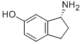 (R)-(-)-6-羟基-1-氨基茚满结构式