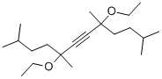 Structure of Ethoxylated-2,5,8,11-Tetramethyl-6-Dodecyn-5,8-Dio