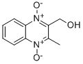 Structure of MEQUINDOX [2-ACETYL-3-METHYLQUINOXALINEDIUM-1,4-DIOLATE]