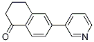 Structure of 6-(pyridin-3-yl)-3,4-dihydronaphthalen-1(2H)-one