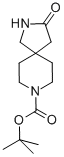 Structure of TERT-BUTYL 3-OXO-2,8-DIAZASPIRO[4.5]DECANE-8-CARBOXYLATE