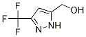 1H-Pyrazole-3-methanol, 5-(trifluoromethyl)-结构式