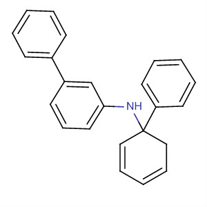 N-[1,1′-联苯]-3-基[1,1′-联苯]-3-胺结构式