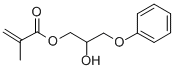 Structure of 2-HYDROXY-3-PHENOXYPROPYL METHACRYLATE
