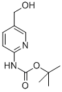 Chemical structure of TERT-BUTYL [5-(HYDROXYMETHYL)PYRIDIN-2-YL)CARBAMATE