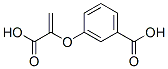 Structure of 3-[(1-Carboxyethenyl)oxy]benzoic acid