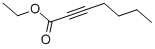 Structure of ETHYL 2-HEPTYNOATE