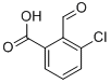 Chemical structure of 3-Choro-2-formylbenzoic acid