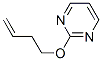 Pyrimidine,2-(3-buten-1-yloxy)-结构式