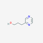 Structure of 3-(Pyrazin-2-yl)propan-1-ol