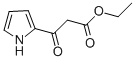 Structure of ETHYL-2-PYRROLOYL-ACETATE