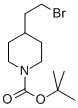 Structure of N-BOC-4-(2-BROMO-ETHYL)-PIPERIDINE