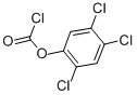 2,4,5-trichlorophenyl chloroformate结构式