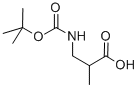 Structure of Boc-DL-3-Aminoisobutyric acid