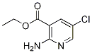 2-氨基-5-氯烟酸乙酯结构式