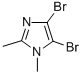 Structure of 4,5-DIBROMO-1,2-DIMETHYL-1H-IMIDAZOLE