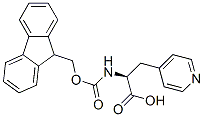 Structure of Fmoc-3-(4-pyridyl)-L-alanine