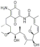 7-Descarbamoyl 17-Amino Geldanamycin结构式
