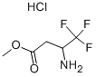 Structure of Methyl 3-amino-4,4,4-trifluorobutyrate hydrochloride
