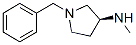 Structure of (3S)-(+)-1-Benzyl-3-(methylamino)pyrrolidine