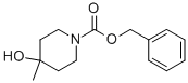 Structure of 4-Hydroxy-4-methylpiperidine-1-carboxylic acid benzyl ester
