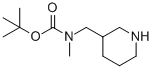 Structure of 3-N-BOC-3-N-METHYL-AMINOMETHYL PIPERIDINE