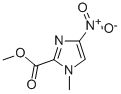 Structure of METHYL 1-METHYL-4-NITRO-1H-IMIDAZOLE-2-CARBOXYLATE