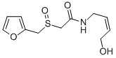 Structure of 2-((FURAN-2-YL)METHYLSULFINYL)-N-((Z)-4-HYDROXYBUT-2-ENYL)ACETAMIDE