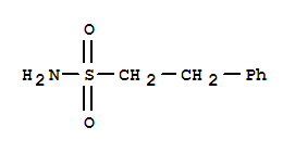 Chemical structure of 2-phenylethanesulfonamide
