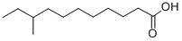 Structure of 9-METHYLUNDECANOIC ACID