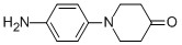 Structure of 4-Piperidinone, 1-(4-aminophenyl)-