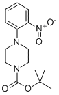 1-BOC-4-(2-硝基苯基)哌嗪结构式