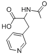 Structure of 2-ACETYLAMINO-3-PYRIDIN-3-YL-PROPIONIC ACID