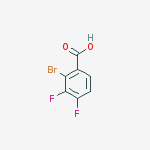 Structure of 2-Bromo-3,4-difluorobenzoic acid