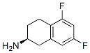 5,7-DIFLUORO-B-(S)-AMINOTETRALINE结构式