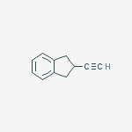 Structure of 2-ethynylindane