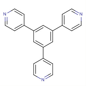 Structure of Pyridine, 4,4',4''-(1,3,5-benzenetriyl)tris-